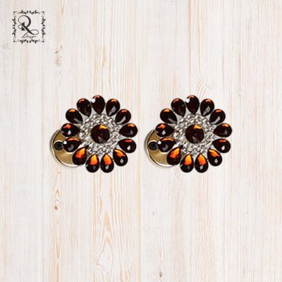 Hooks for curtains ribbon Circle Openwork