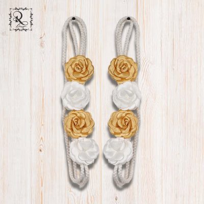 Curtain ties Flowers